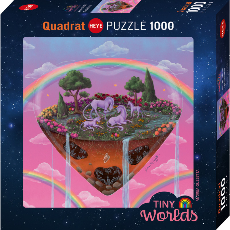 Puzzle 1000 pzs.TINY WORLDS, The Unicorns